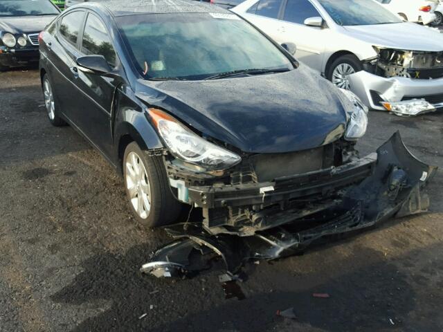 5NPDH4AE9CH140132 - 2012 HYUNDAI ELANTRA GL GRAY photo 1