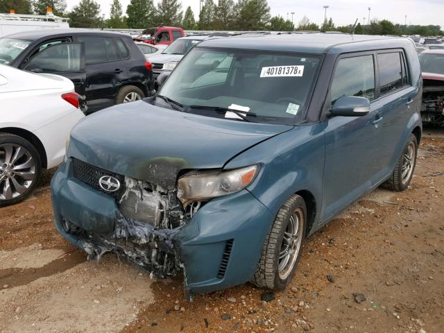 JTLKE50E181004863 - 2008 TOYOTA SCION XB Dəniz mavisi foto 2