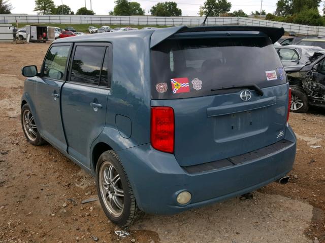 JTLKE50E181004863 - 2008 TOYOTA SCION XB Dəniz mavisi foto 3