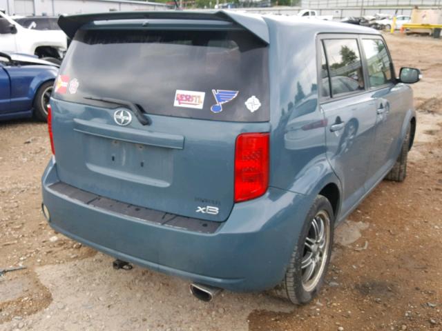 JTLKE50E181004863 - 2008 TOYOTA SCION XB Dəniz mavisi foto 4