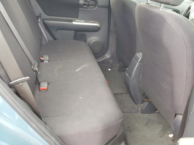 JTLKE50E181004863 - 2008 TOYOTA SCION XB Dəniz mavisi foto 6