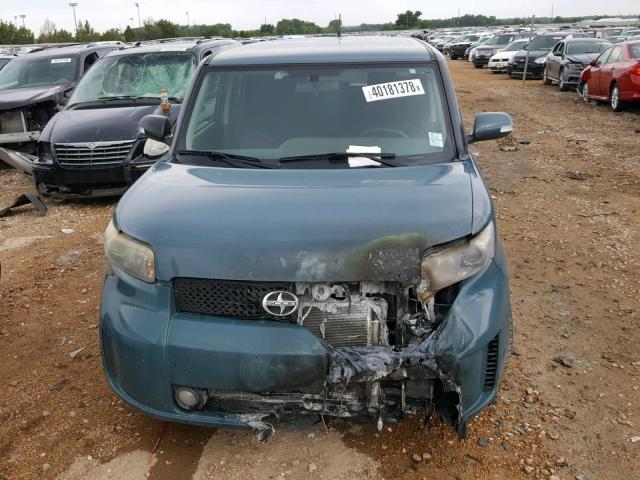 JTLKE50E181004863 - 2008 TOYOTA SCION XB Dəniz mavisi foto 9