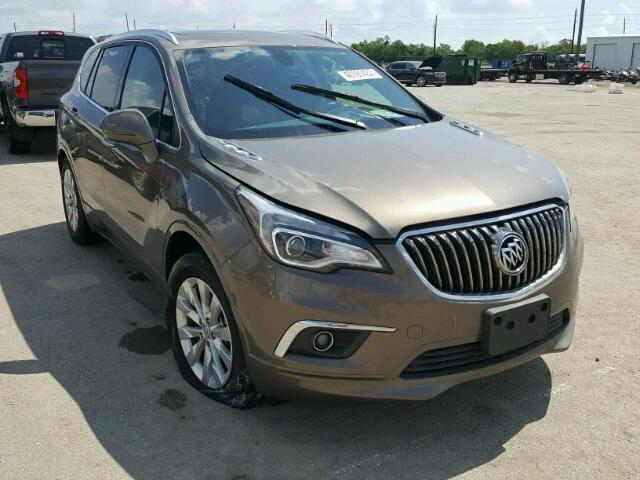 LRBFXBSA0HD053341 - 2017 BUICK ENVISION E BROWN photo 1