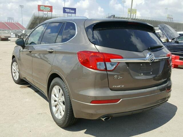 LRBFXBSA0HD053341 - 2017 BUICK ENVISION E BROWN photo 3