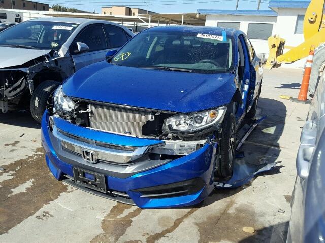 19XFC2F75GE096890 - 2016 HONDA CIVIC EX ლურჯი ფოტო 2