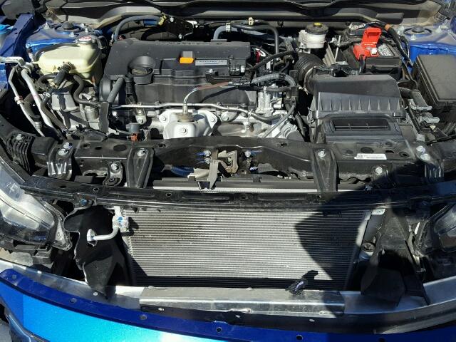 19XFC2F75GE096890 - 2016 HONDA CIVIC EX BLUE photo 7