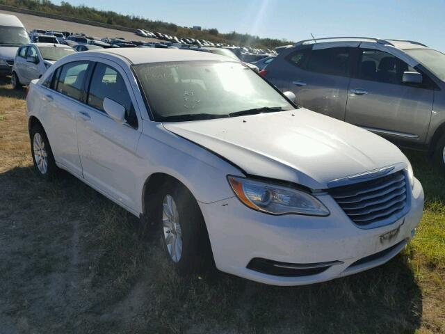 1C3CCBBB7DN515010 - 2013 CHRYSLER 200 TOURIN WHITE photo 1