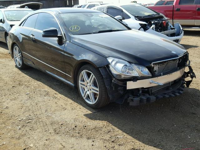 WDDKJ7CB5AF032913 - 2010 MERCEDES-BENZ E 550 BLACK photo 1