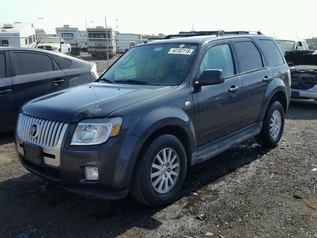 4M2CU87G29KJ16024 - 2009 MERCURY MARINER PR GRAY photo 2