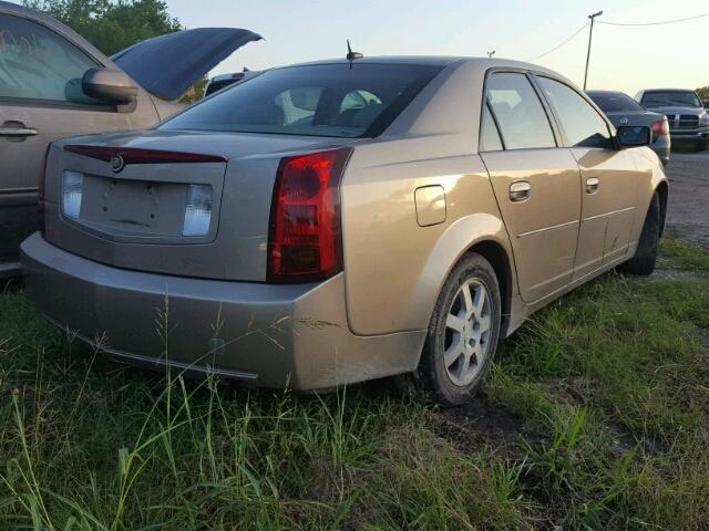 1G6DP567550163025 - 2005 CADILLAC CTS HI FEA GOLD photo 4