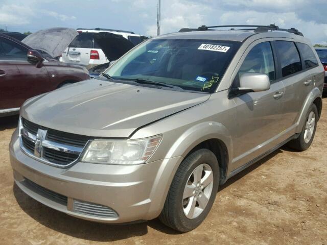 3D4GG57V19T590415 - 2009 DODGE JOURNEY BROWN photo 2