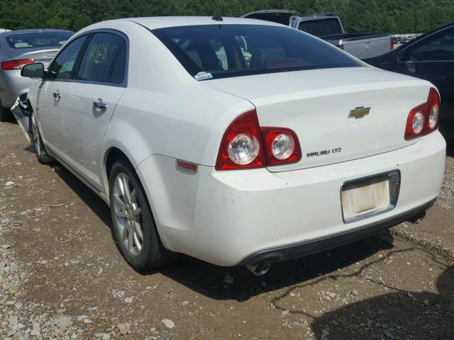 1G1ZE5E75BF120073 - 2011 CHEVROLET MALIBU LTZ 白色 照片 3