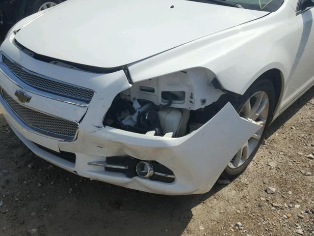 1G1ZE5E75BF120073 - 2011 CHEVROLET MALIBU LTZ 白色 照片 9