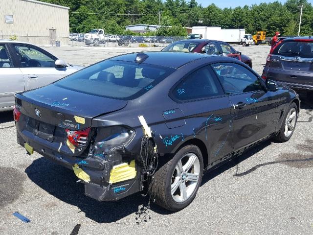 WBA3N9C50EF720779 - 2014 BMW 428 XI CHARCOAL photo 4