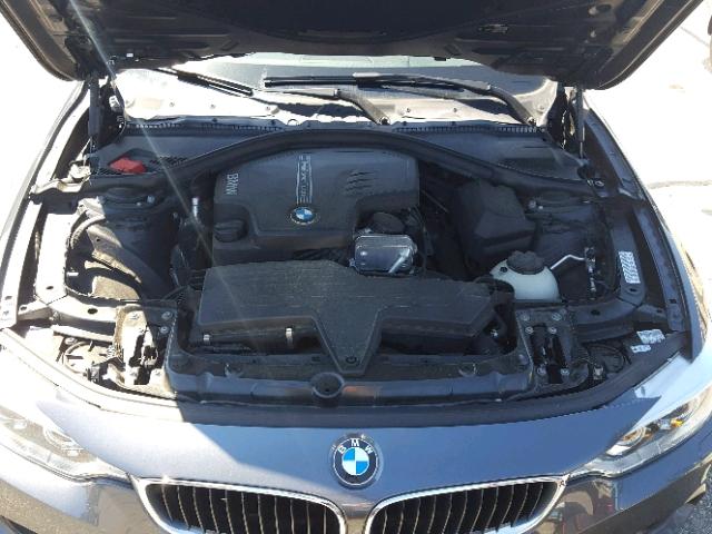 WBA3N9C50EF720779 - 2014 BMW 428 XI CHARCOAL photo 7