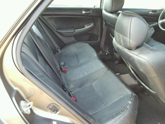 1HGCM55836A000575 - 2006 HONDA ACCORD EX GRAY photo 6