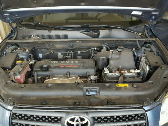 JTMBD33V885198489 - 2008 TOYOTA RAV4 BLUE photo 7