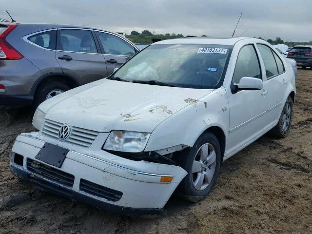 3VWSK69M94M078353 - 2004 VOLKSWAGEN JETTA WHITE photo 2