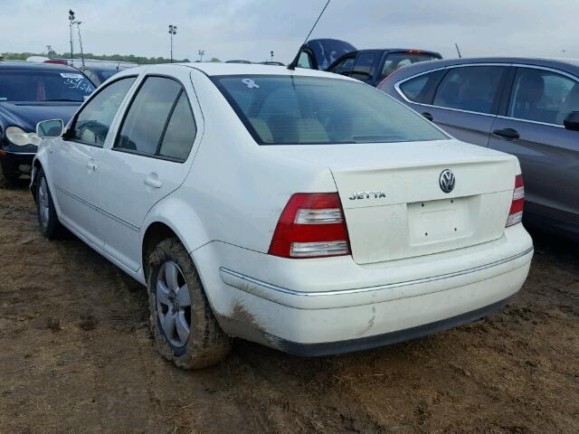 3VWSK69M94M078353 - 2004 VOLKSWAGEN JETTA WHITE photo 3