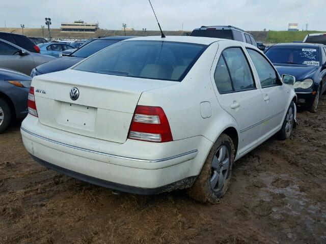 3VWSK69M94M078353 - 2004 VOLKSWAGEN JETTA WHITE photo 4