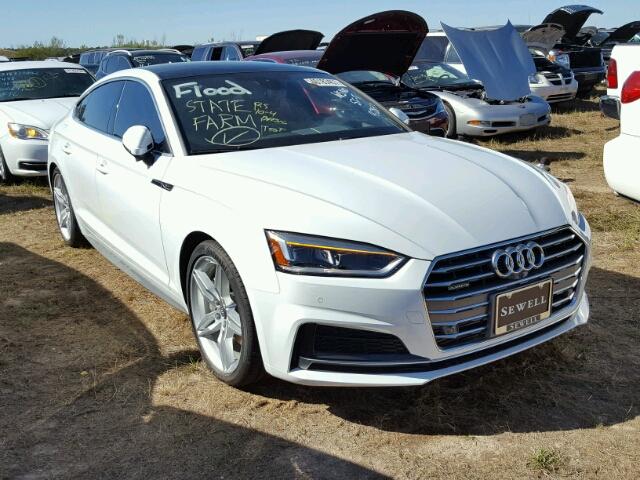 WAUFNCF53JA014807 - 2018 AUDI A5 PRESTIG WHITE photo 1