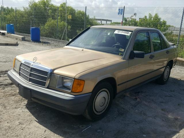 WDB2010241A033016 - 1984 MERCEDES-BENZ 300D TAN photo 2