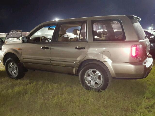 5FNYF28116B039961 - 2006 HONDA PILOT LX GOLD photo 3