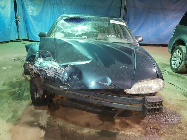 2G1WL52M9S9165710 - 1995 CHEVROLET LUMINA BLUE photo 9