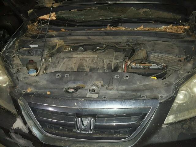 5FNRL38276B002263 - 2006 HONDA ODYSSEY GRAY photo 7