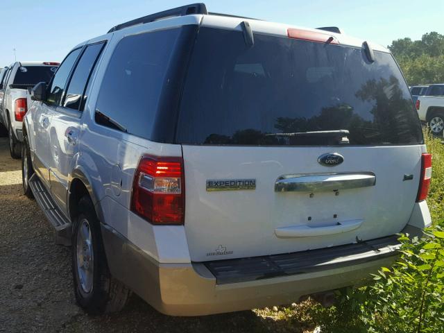 1FMFU17589LA09770 - 2009 FORD EXPEDITION WHITE photo 3