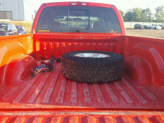 1D7KS28D56J240787 - 2006 DODGE RAM 2500 S RED photo 6