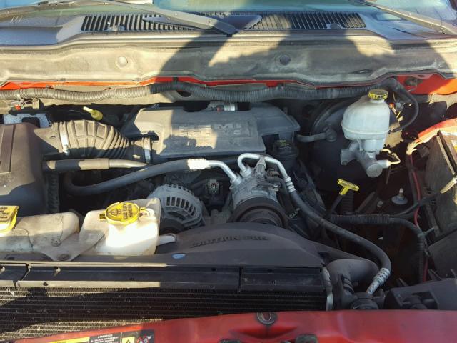 1D7KS28D56J240787 - 2006 DODGE RAM 2500 S RED photo 7
