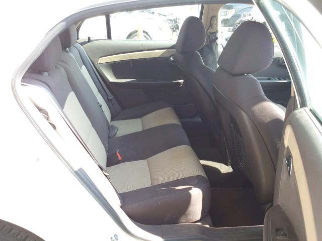 1G1ZB5EB0AF291745 - 2010 CHEVROLET MALIBU LS WHITE photo 6