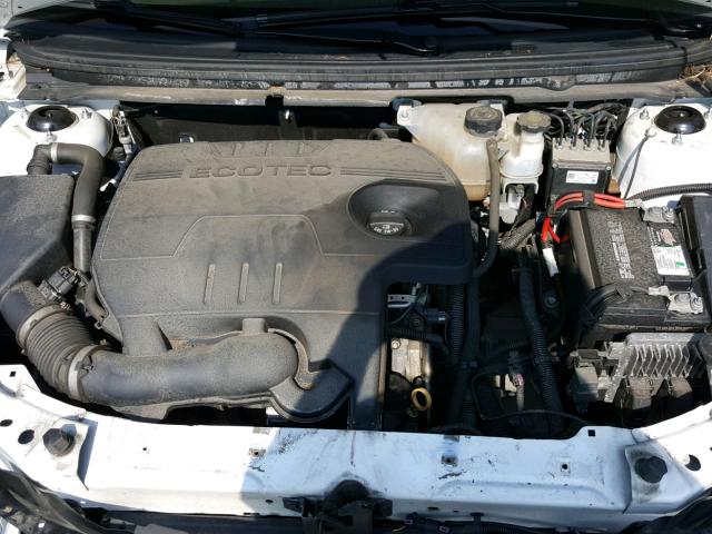 1G1ZB5EB0AF291745 - 2010 CHEVROLET MALIBU LS WHITE photo 7