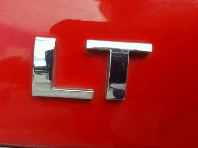 KL1TD5DE9BB143502 - 2011 CHEVROLET AVEO LS RED photo 9