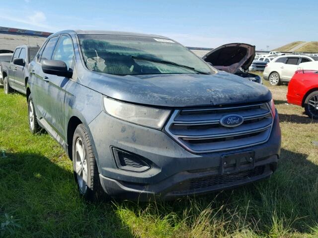 2FMPK3G96GBB98361 - 2016 FORD EDGE GRAY photo 1