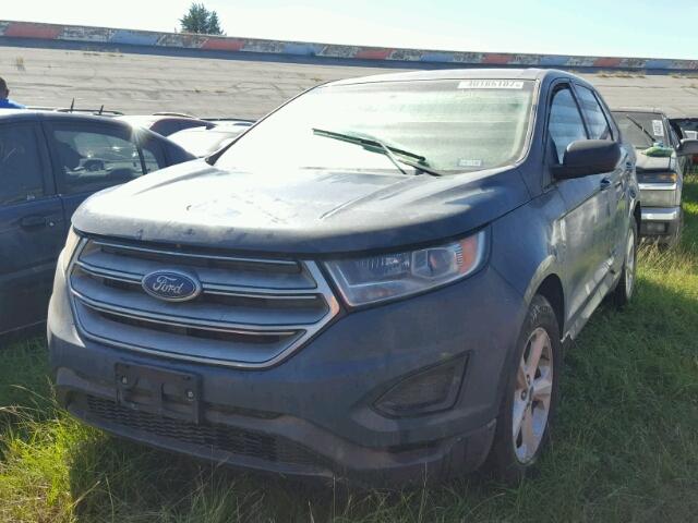 2FMPK3G96GBB98361 - 2016 FORD EDGE GRAY photo 2