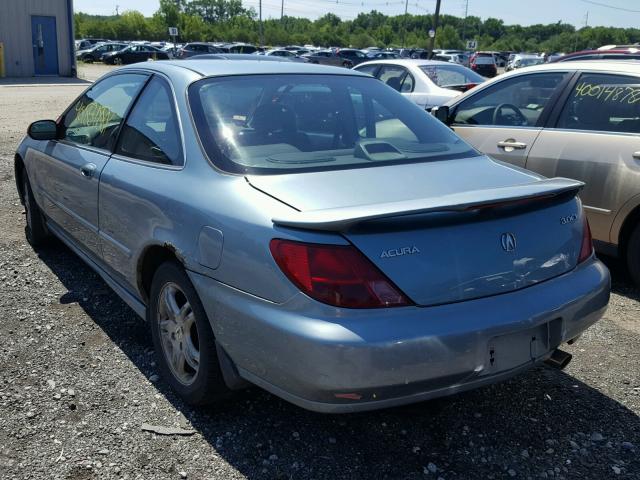 19UYA2259XL012498 - 1999 ACURA 3.0CL BLUE photo 3