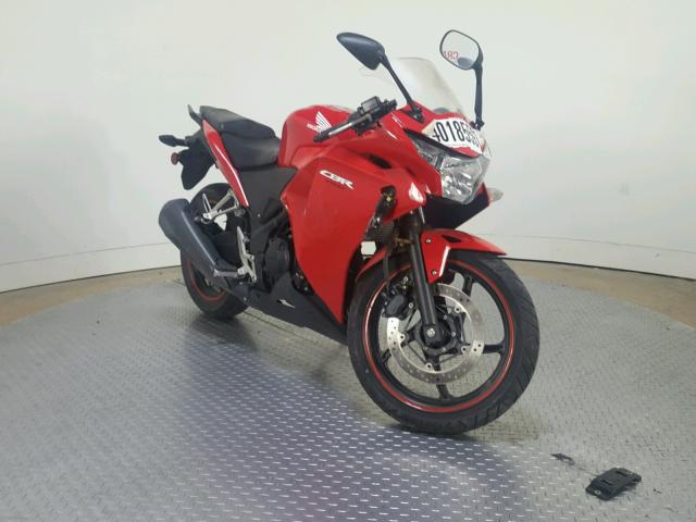 MLHMC410XD5301069 - 2013 HONDA CBR250 R RED photo 2