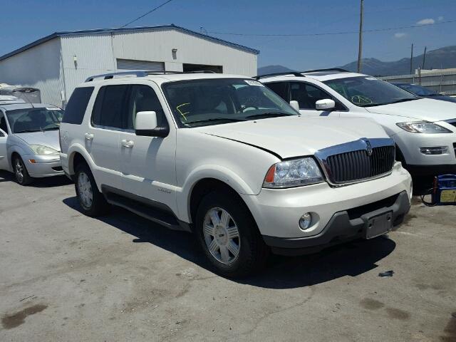 5LMEU88H84ZJ17774 - 2004 LINCOLN AVIATOR 白色 照片 1
