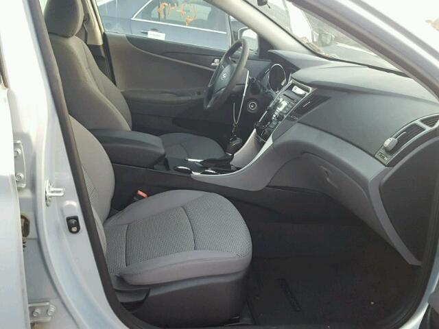 5NPEB4AC7CH346182 - 2012 HYUNDAI SONATA BLUE photo 5