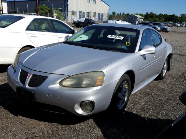 2G2WP522541101695 - 2004 PONTIAC GRAND PRIX SILVER photo 2