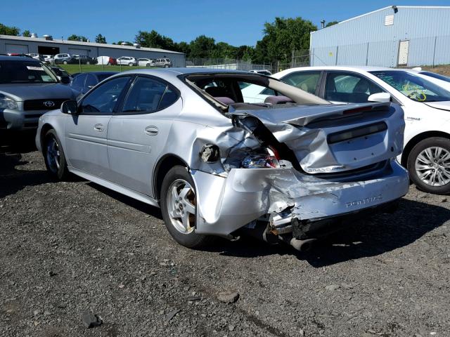2G2WP522541101695 - 2004 PONTIAC GRAND PRIX SILVER photo 3