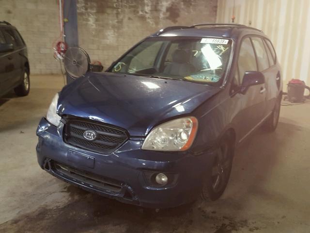 KNAFG526X77047099 - 2007 KIA RONDO LX BLUE photo 2