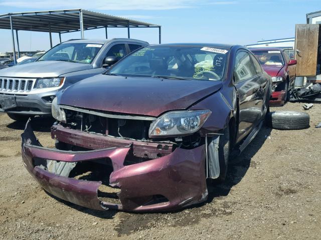 JTKDE167970153931 - 2007 TOYOTA SCION TC 紫色 照片 2