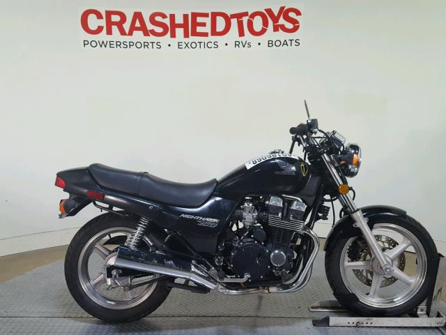 JH2RC38072M000357 - 2002 HONDA CB750 BLACK photo 1