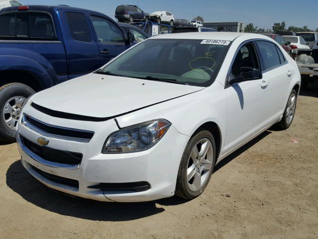 1G1ZA5E15BF353040 - 2011 CHEVROLET MALIBU LS თეთრი ფოტო 2