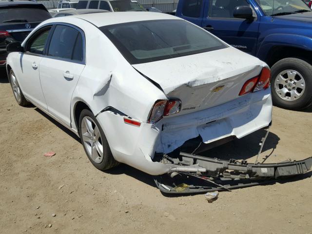 1G1ZA5E15BF353040 - 2011 CHEVROLET MALIBU LS თეთრი ფოტო 3
