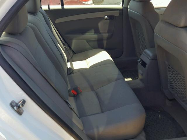 1G1ZA5E15BF353040 - 2011 CHEVROLET MALIBU LS თეთრი ფოტო 6