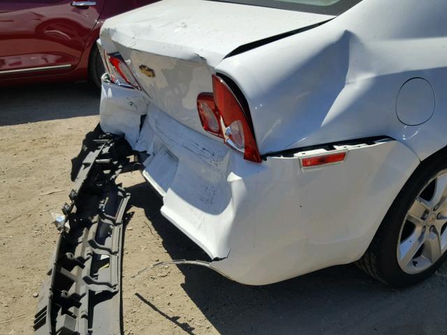 1G1ZA5E15BF353040 - 2011 CHEVROLET MALIBU LS თეთრი ფოტო 9